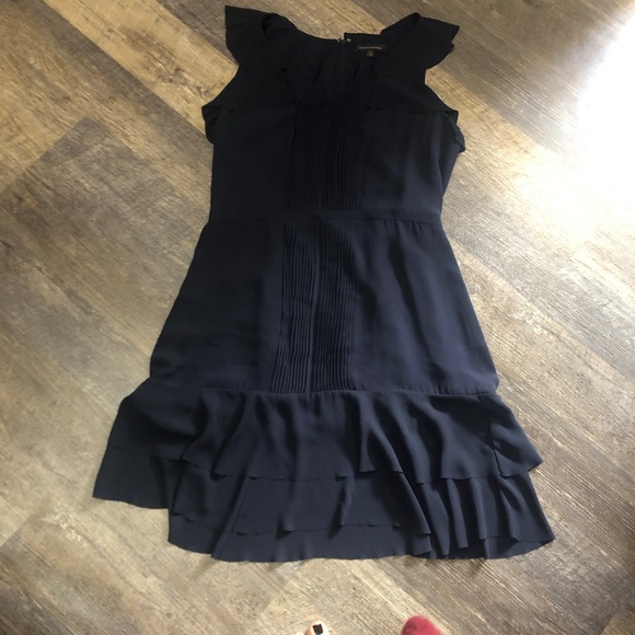 Banana Republic Dresses & Skirts - Banana Republic Navy Chiffon Dress Size 12